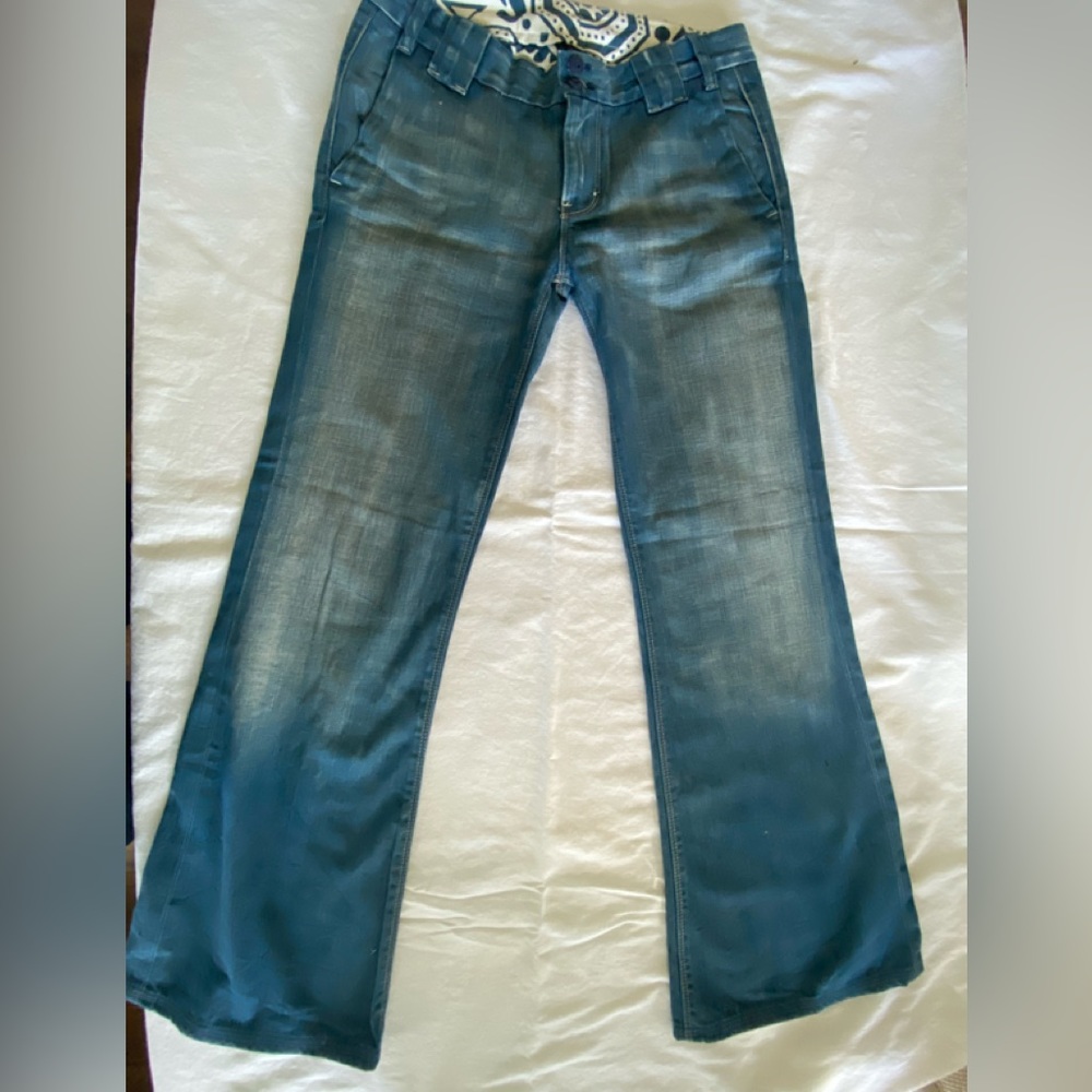 Wide Leg 7 For All Mankind Women's Jeans 28 X 30